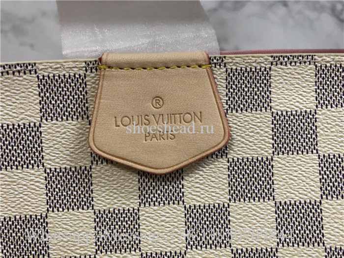 Original Quality Louis Vuitton White Damier Azur Purse Bag