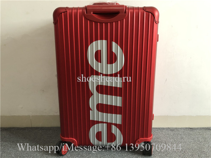 Rimowa x Supreme Top Grade Travel Luggage Suitcase