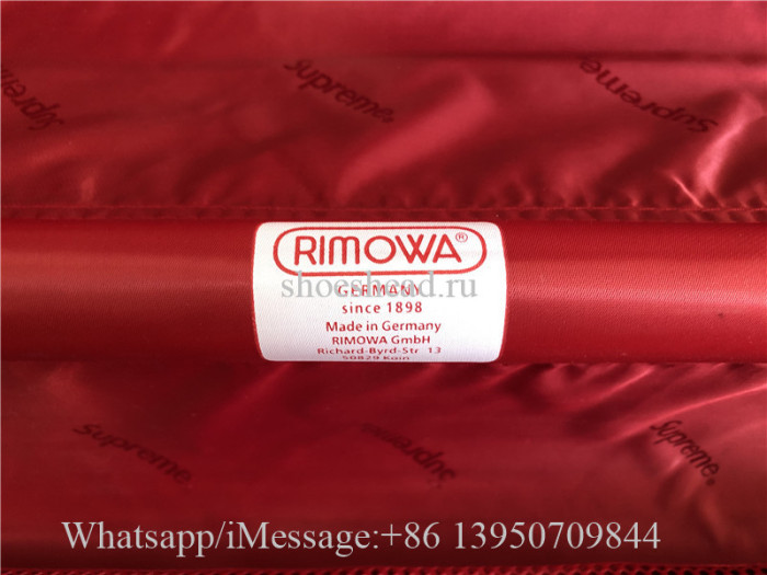 Rimowa x Supreme Top Grade Travel Luggage Suitcase