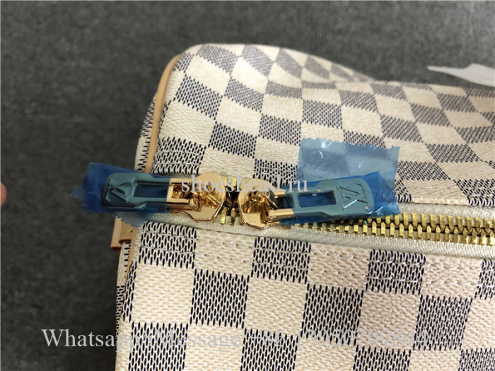 Louis Vuitton Damier White Duffle Travel Bag