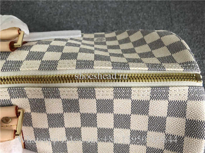 Louis Vuitton Damier White Duffle Travel Bag