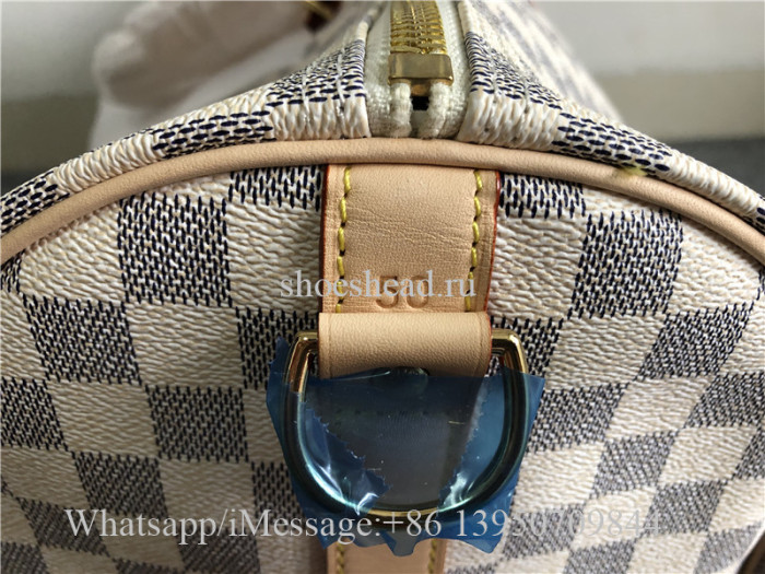 Louis Vuitton Damier White Duffle Travel Bag
