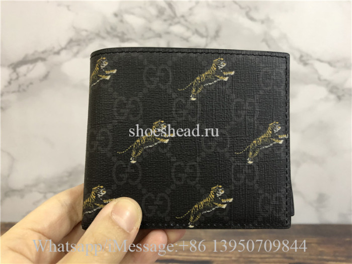 Original Gucci GG Wallet With Tiger Print