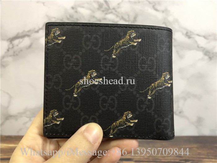 Original Gucci GG Wallet With Tiger Print