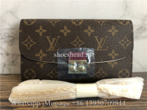 Original Louis Vuitton Croisette Chain Wallet Ebene Canvas N60125