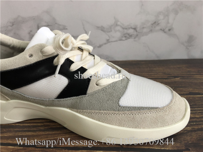 Essentials Fear Of God Sneaker Black Grey Cream Suede