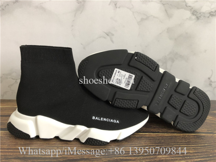 Balenciaga Speed Trainer Black White