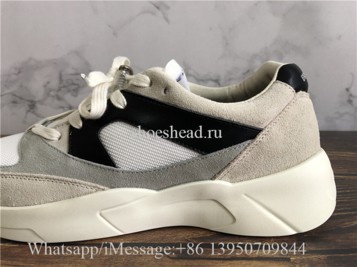 Essentials Fear Of God Sneaker Black Grey Cream Suede