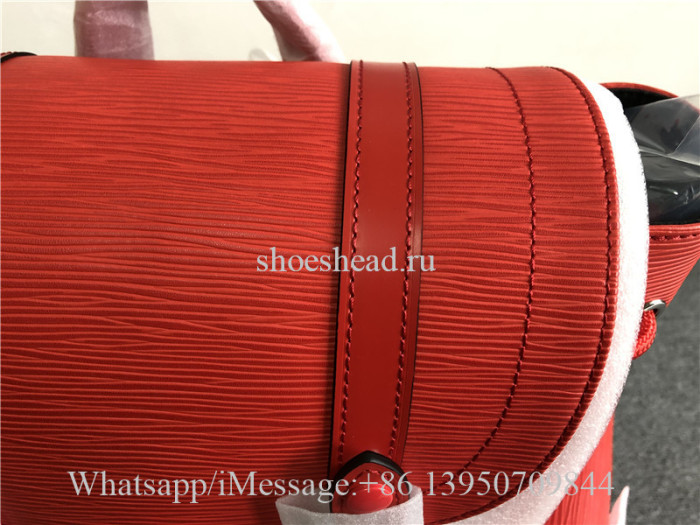 Original Louis Vuitton x Supreme Christopher Backpack Epi PM Red