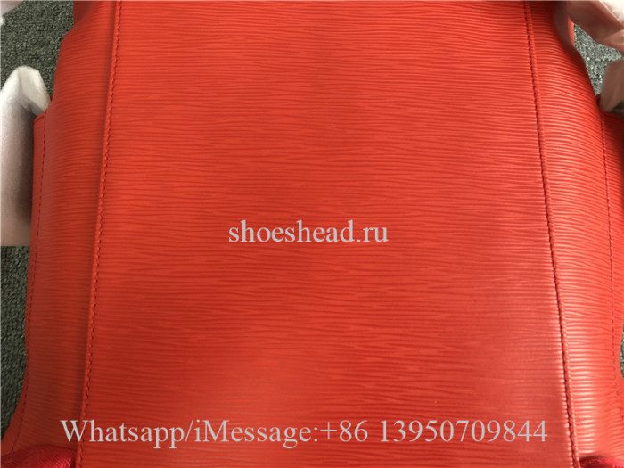 Original Louis Vuitton x Supreme Christopher Backpack Epi PM Red