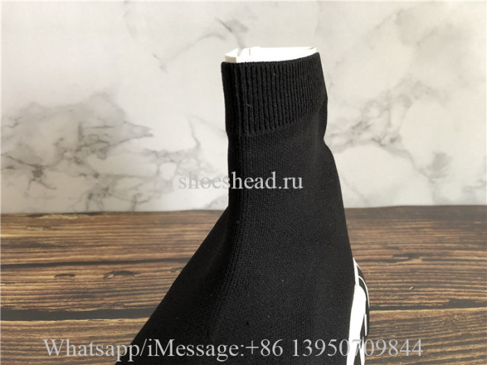 Balenciaga Speed Graffiti Trainers Black