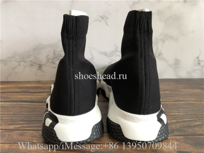 Balenciaga Speed Graffiti Trainers Black