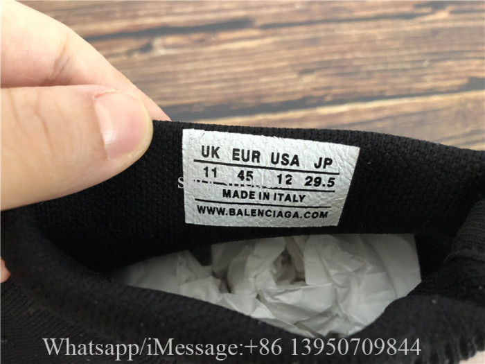 Balenciaga Speed Graffiti Trainers Black