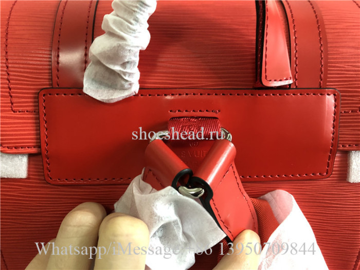 Original Louis Vuitton x Supreme Christopher Backpack Epi PM Red