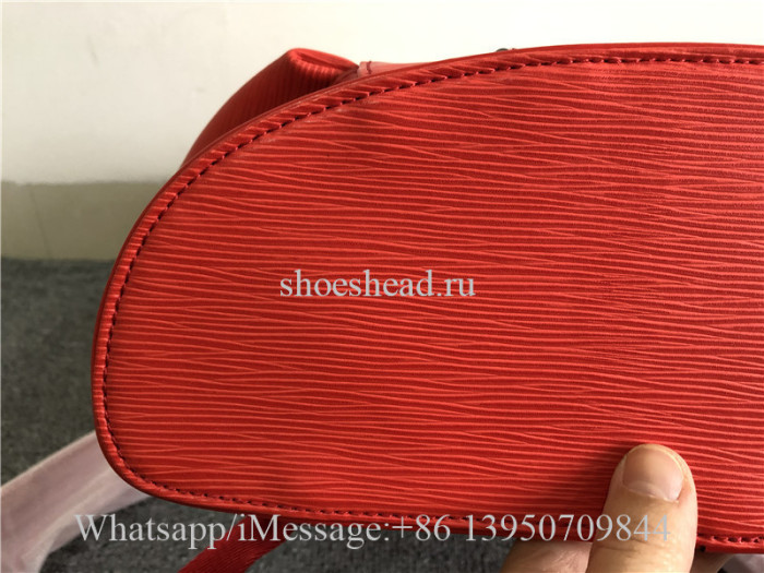 Original Louis Vuitton x Supreme Christopher Backpack Epi PM Red