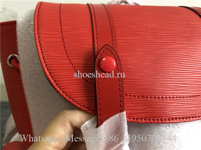 Original Louis Vuitton x Supreme Christopher Backpack Epi PM Red