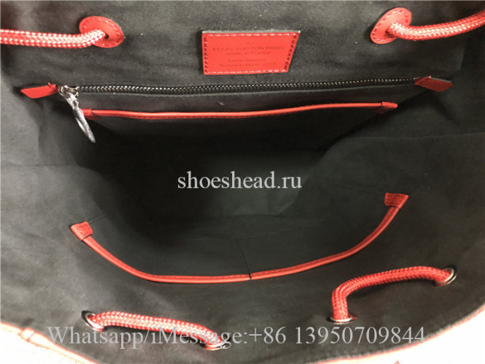 Original Louis Vuitton x Supreme Christopher Backpack Epi PM Red