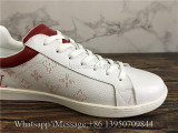 Louis Vuitton Low Top Sneaker Red Letter