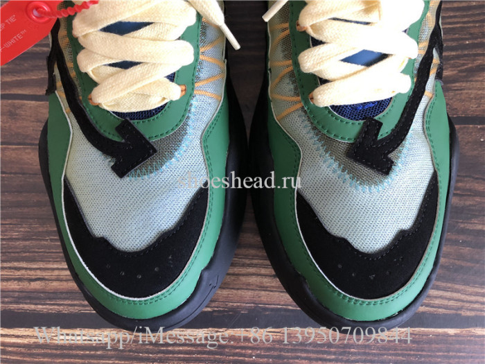 Virgil Abloh Debuts New Off-White ODSY-1000 Sneaker Green Blue Black