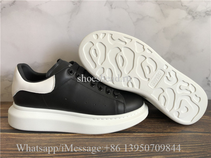 Super Quality Alexander McQueen Sneaker Black White Back