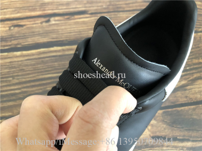 Super Quality Alexander McQueen Sneaker Black White Back