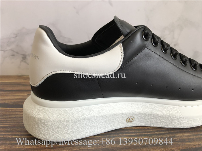 Super Quality Alexander McQueen Sneaker Black White Back