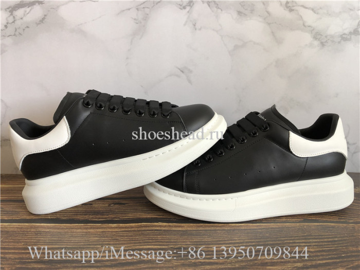 Super Quality Alexander McQueen Sneaker Black White Back