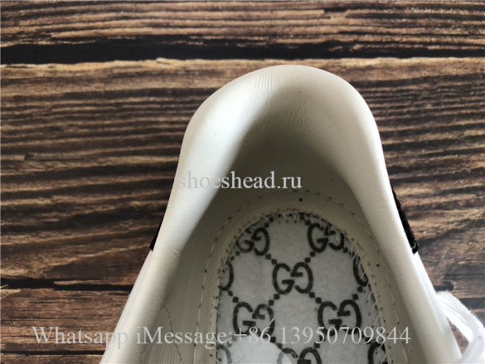 Super Quality Gucci Ace Embroidered Sneaker Bee Pattern