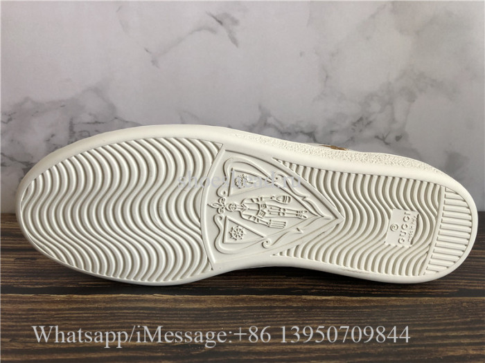 Super Quality Gucci Ace Embroidered Sneaker Bee Pattern