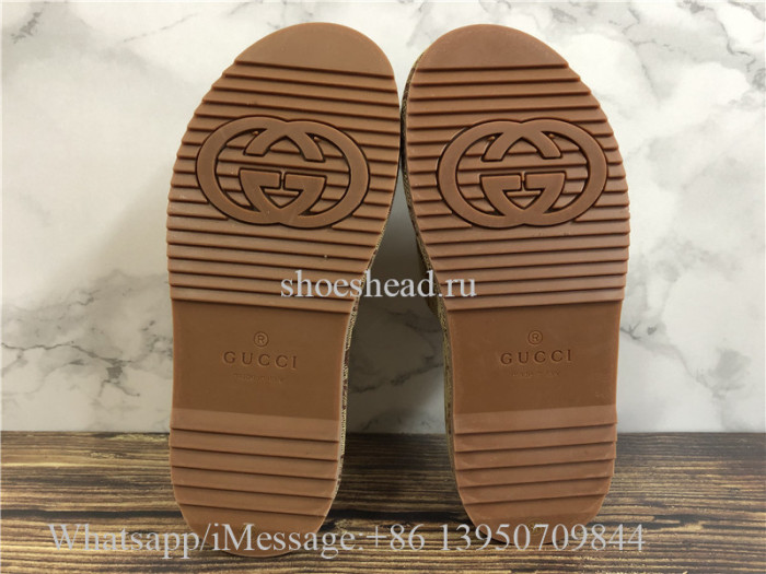 Gucci GG Platform Sandals Slipper