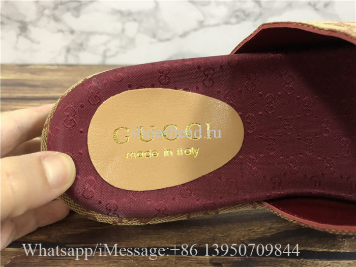 Gucci GG Platform Sandals Slipper