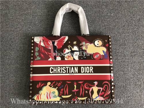 Original Christian Dior Book Tote Oblique Bag