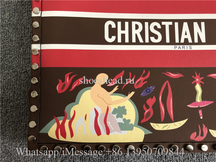 Original Christian Dior Book Tote Oblique Bag