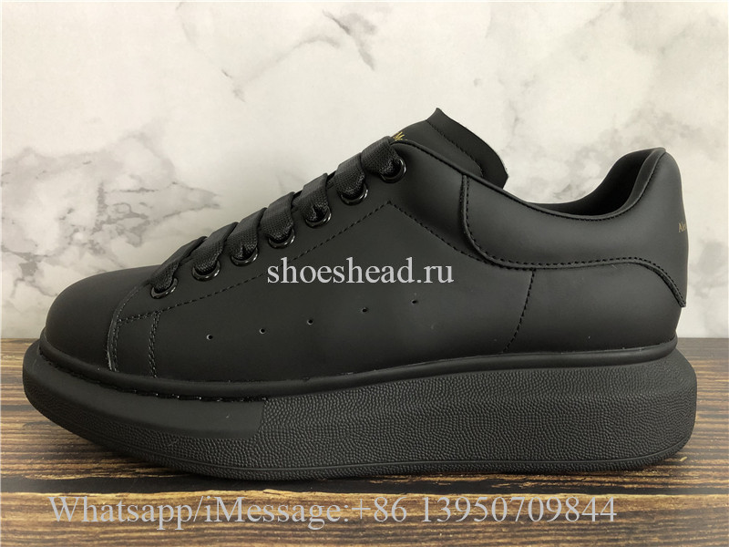 Super Quality Alexander McQueen Oversized Sneaker Triple Black