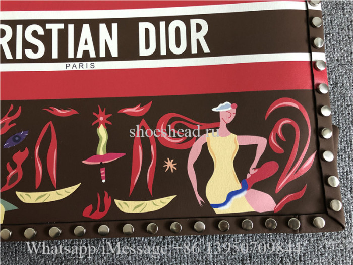 Original Christian Dior Book Tote Oblique Bag