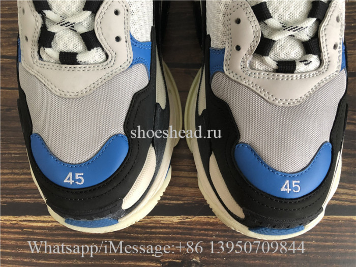 Balenciaga Triple S Sneaker Blue White Black
