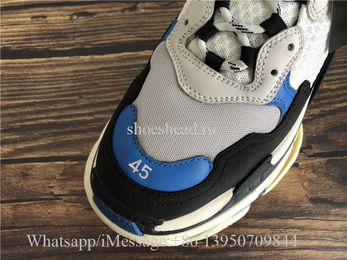 Balenciaga Triple S Sneaker Blue White Black