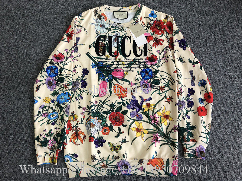 Gucci Flower Pattern Tshirt
