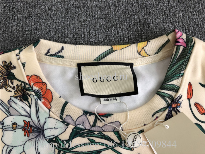 Gucci Flower Pattern Tshirt