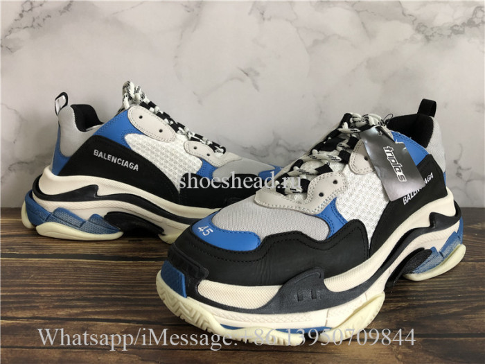 Balenciaga Triple S Sneaker Blue White Black