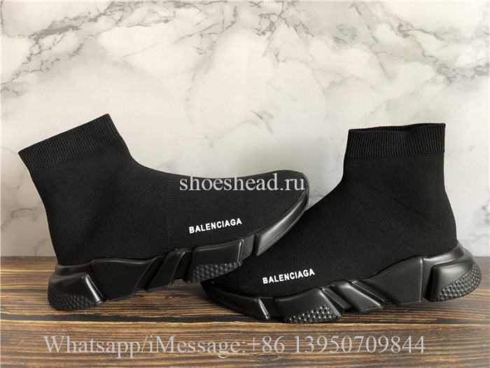 Balenciaga Speed Trainer Sock Triple Black