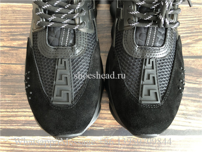 2Chainz Versace Chain Reaction Shoes All Black