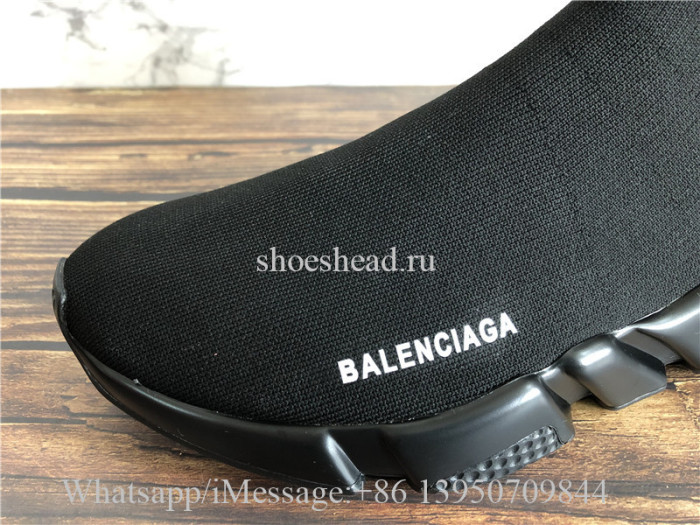Balenciaga Speed Trainer Sock Triple Black