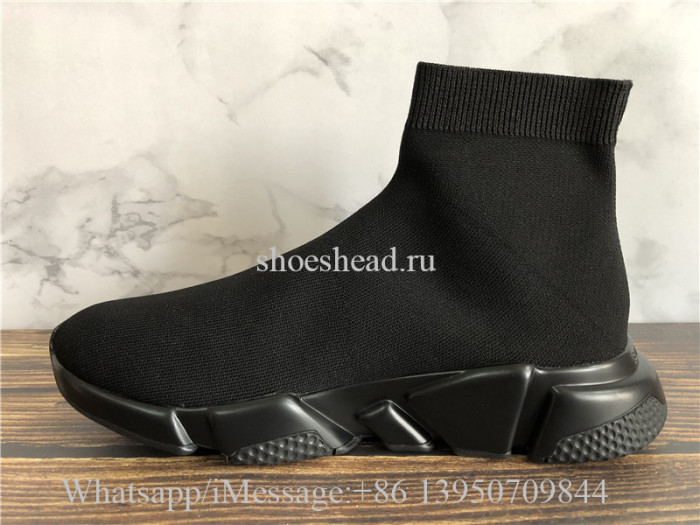 Balenciaga Speed Trainer Sock Triple Black