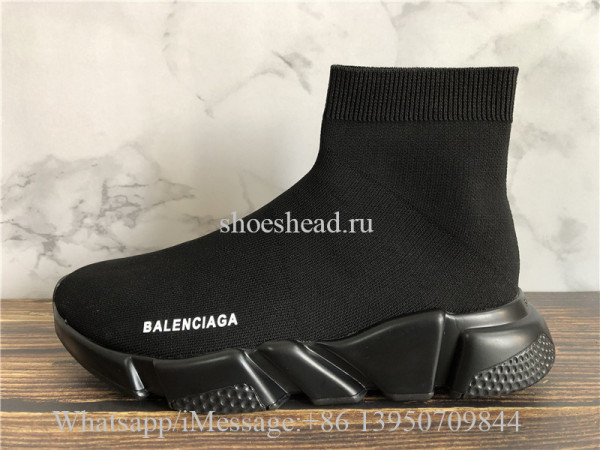 Balenciaga Speed Trainer Sock Triple Black