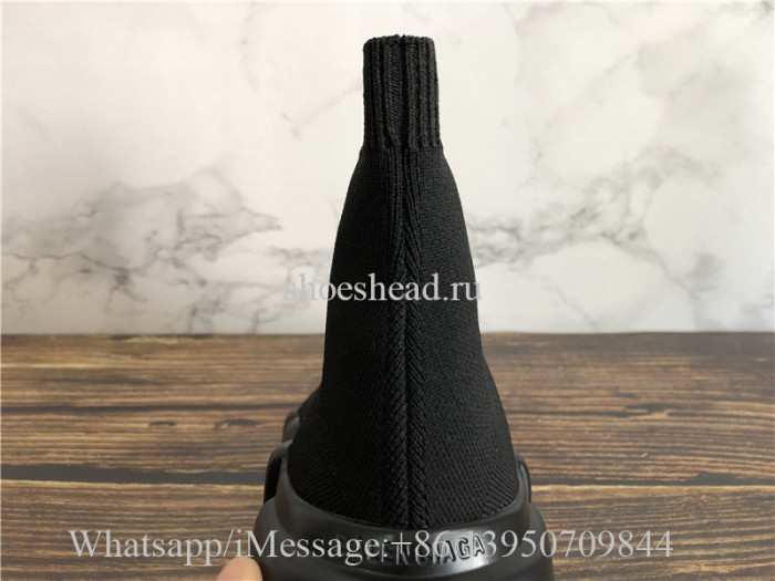 Balenciaga Speed Trainer Sock Triple Black