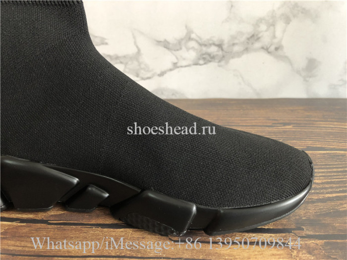 Balenciaga Speed Trainer Sock Triple Black