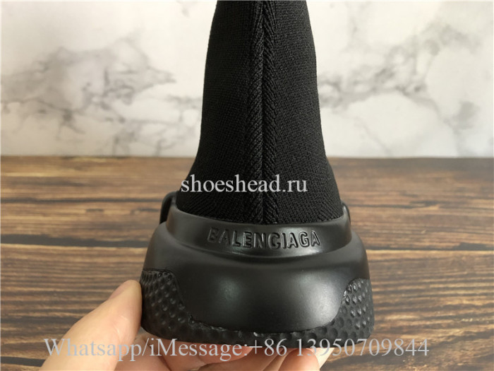 Balenciaga Speed Trainer Sock Triple Black