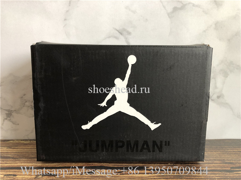 Kid Off White x Air Jordan 1 Royal Black