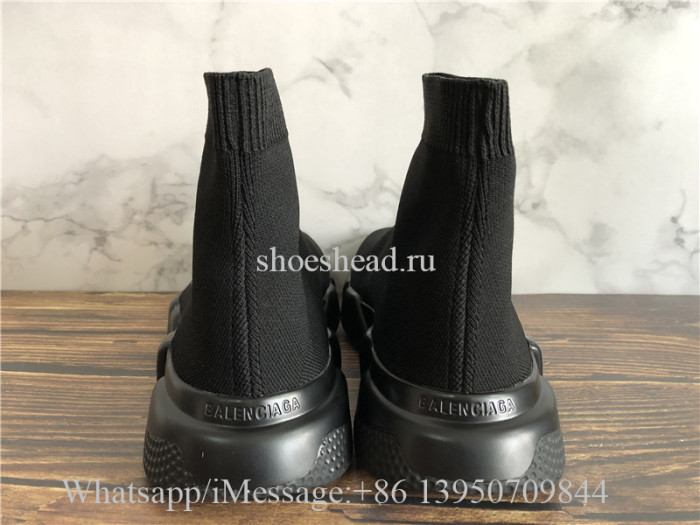 Balenciaga Speed Trainer Sock Triple Black